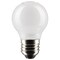 Satco 4.5 Watt G16.5 LED Lamp, White, Medium Base, 90 CRI, 4000K, 120 Volts S21219 - alternate 1